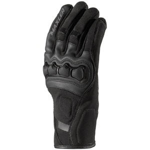 Nuevos Guantes Cortos de Motociclismo de Fibra de Carbono para Hombre, con Estampado Blanco y Negro, de Cuero y Malla, para Invierno, Personalizables con el Nombre del Equipo - Product Image 3