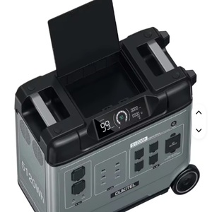 High Capacity 5120Wh Portable Power Station with 2×400W <b>Solar</b> <b>Panels</b> – 2200W LiFePO4 <b>Solar</b> <b>Generator</b> - Product Image 3
