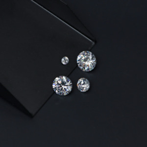 Tamaños de circonita cúbica de moissanita suelta de alta calidad de 4mm a 10mm para diseñadores y fabricantes de joyas - Product Image 2