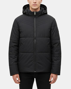 Winter Puffer Jackets Hooded Collar Warm <b>Bubble</b> Jackets & <b>Coats</b> Wholesale Manufacturer With Low Moq - Product Image 1