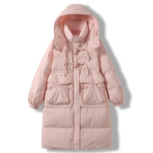 <b>Women</b> Winter <b>Long</b> <b>Puffer</b> Jacket <b>Extra</b> Warm Quilted <b>Coat</b> Hood Fashion Casual Outerwear Custom <b>Women</b> Winter <b>Long</b> <b>Puffer</b> Jacket - Product Image 6