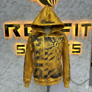 Servicios ODM de Primera Calidad, Sudadera con Cremallera Más Vendida, Fabricada en Fábrica a Precio Económico, Sudaderas Unisex 100% Algodón, Transpirables y Ecológicas para Invierno - Product Image 6