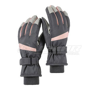 Guantes de invierno para exteriores para hombre, Guantes Térmicos impermeables para esquí y nieve, servicio OEM personalizado, guantes de esquí para uso en exteriores - Product Image 1