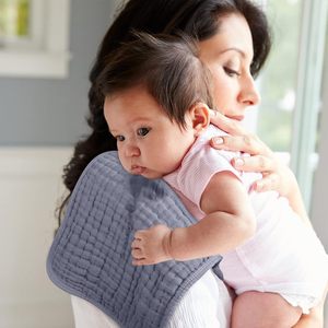 ผ้าเช็ดตัวแบบนุ่มไหล่ผ้าคอตตอนผ้าเช็ดน้ำ100% สำหรับทารกแรกเกิดผ้ากันเปื้อนสำหรับเด็ก - Product Image 6