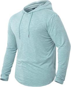 Vêtements de sport Pull sans manches personnalisé de haute qualité Slim Fit Athletic Fitness Training Muscles Hoodie pour homme - Product Image 2