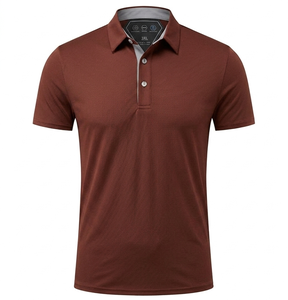 เสื้อโปโลชาย 180 GSM ผ้าริบโพลีเอสเตอร์ผสมสแปนเด็กซ์ ระบายอากาศได้ดี สีน้ำเงินรอยัล ปักโลโก้ตามสั่ง พิมพ์ลาย เสื้อโปโลชาย - Product Image 2