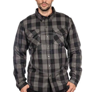 Chemise en flanelle respirante pour moto, taille plus, pour homme, séchage rapide, vêtements de sport d'extérieur, couleur et logo personnalisés - Product Image 2
