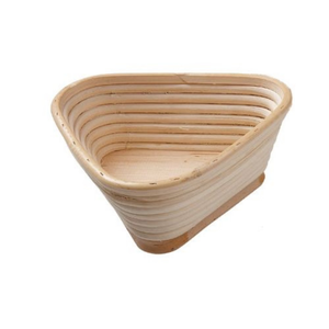 9 Inch Round Rattan Proofing <b>Basket</b> with Cloth <b>Liner</b> for Artisan Sourdough Bread Making Home Kitchen USA or EU - Product Image 2