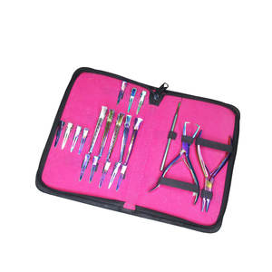 Kit d'extension de cheveux Fusion pour salon de travail Kit d'extension de cheveux d'entraînement en métal acier inoxydable fer - Product Image 3