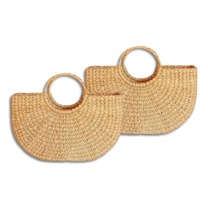 Hot Product Stylish and Durable: Vintage Beach Hyacinth Handbag for Summer <b>Fun</b> with High Quality - Product Image 1