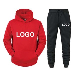 Conjunto Deportivo Casual para Hombre, Talla Grande, Estampado, Sudadera con Capucha de Forro Polar para Invierno, Pantalones Deportivos, 2 Piezas, Hecho a Medida - Product Image 6