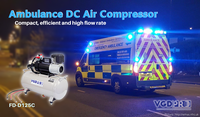 Compresseur d'air pour camion Compresseur d'air à suspension 12V DC Résistant aux intempéries Professionnel Petit réservoir puissant sans huile 25 litres