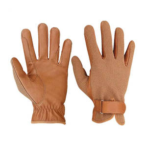 ถุงมือขี่ม้ามืออาชีพถุงมือหนัง2025สำหรับฤดูหนาวดีไซน์ใหม่ล่าสุด - Product Image 1
