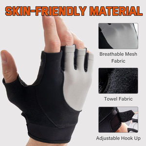 Unisex High Quality Customized Gym Gloves New Fashion Personalized Sport Workout Fitness <b>Weight</b> <b>Lifting</b> Gloves for Outdoor Use - Product Image 5