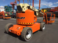 Plateforme élévatrice articulée JLG E450AJ à vente chaude, bras rotatif hydraulique électrique, plateforme élévatrice, moteur à engrenages, pompe, charge élevée