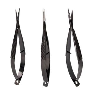 Customized Label Spring Scissors Curved Blade Cuticle Spring Scissors Wholesaler Professional Cuticle <b>Remover</b> Scissor Wholesaler - Product Image 6