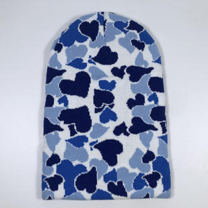 Custom Men Acrylic Knitted Balaclava <b>Mask</b> Winter <b>Face</b> Cover with Logo Embroidery Windproof Warm OEM - Product Image 2