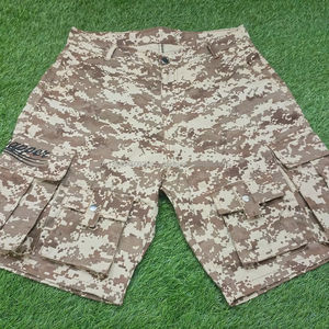 Custom Made Mens Summer Knee Pocket Casual Cotton Elastic Waist Casual Street Wear <b>Camo</b> Cargo Pocket <b>Shorts</b> for Men's by Gucha - Product Image 1