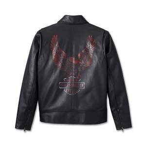 Chaqueta de cuero Harley Davidson Eagle - Product Image 2