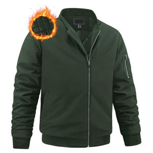 Giacca Bomber Invernale Personalizzata da <span class=keywords><strong>Uomo</strong></span> con Collo in Pelliccia Sintetica, Fodera Spessa, Tasche Funzionali e Supporto <span class=keywords><strong>Completo</strong></span> per Etichetta Privata OEM ODM - Product Image 1