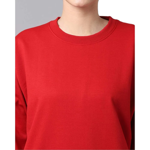 Meilleure qualité coton hiver pantalons à manches longues en plein air Jogging décontracté mode Crew Nek Sportswear O cou femmes survêtement - Product Image 3