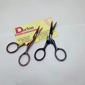Haute qualité professionnel petit ciseaux en acier inoxydable noir Plasma or Rose cigogne broderie lame tranchante meilleur ciseaux à coudre - Product Image 1