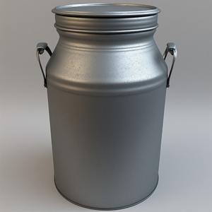 Boîte à lait galvanisée élégante avec surface à patine argentée Artisan fait à la main conçu pour des intérieurs décoratifs et fonctionnels - Product Image 6