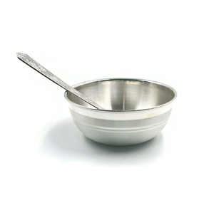 Reusable Stainless Steel Salad <b>Dessert</b> <b>Bowl</b> And Spoon Best Price Dinnerware Used Custom Steel <b>Bowl</b> - Product Image 6