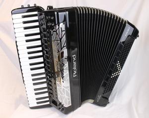 Disponible dès maintenant : V-ACCORDION FR-8X en NOIR - STYLE CLAVIER - En vente - Product Image 1