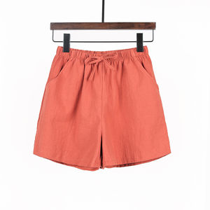 Short d'été pour femmes Pantalon court ample pour femmes Sport Vêtements pour femmes Short en coton et lin Taille Plus - Product Image 2