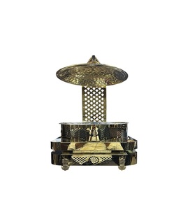 Recipiente para Calentar Comida Rectangular de Acero Inoxidable Color Dorado con Calentamiento a Gas, Capacidad de 6/8/10 Litros, Elegante Juego de Buffet para Eventos de Catering - Product Image 1