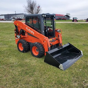 Chargeuse compacte Kubota SSV75 2023, 56 heures d'utilisation, chargeuse sur pneus, chargeuse hydraulique Kyb, moteur, pompe, boîte de vitesses, roulement - Product Image 5