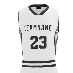 Uniforme de baloncesto hecho a medida de alta calidad para ropa deportiva al aire libre unisex uniforme de baloncesto juvenil personalizado a precio barato - Product Image 6