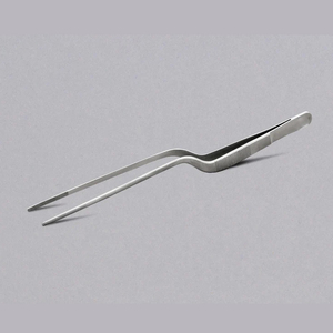 Pince à épiler à os de poisson en acier inoxydable Pince à nourriture Outil d'épilation Pince à jambon coudée Pince de cuisine Outil de fruits de mer - Product Image 2