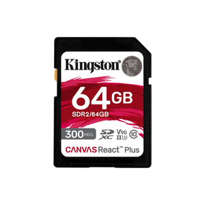 For Kingston 64GB UHS II U3 V90 SDR2 100% Plastic SD <b>Card</b> - Product Image 1