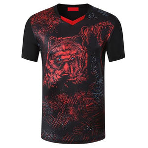 Nouvelle arrivée 2025 Top vente personnalisé partout impression anti-rétrécissement chemise pour hommes personnalisé Design classique sublimé Polyester T-shirt - Product Image 4