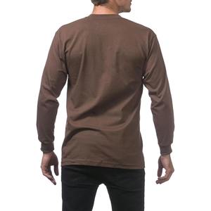 T-shirt de sport à manches longues pour homme de qualité supérieure, séchage rapide, en polyester et coton, vêtements décontractés, prix de gros, t-shirts à manches longues - Product Image 3