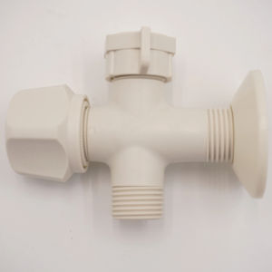 Válvula en Forma de T de Plástico POM OEM para Suministro de Agua de Inodoro y Bidé con Diseño Moderno, Fácil Instalación y Logotipo Personalizado - Product Image 1