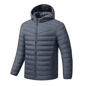 Veste d'hiver épaisse et chaude en duvet matelassé de haute qualité, durable, sur mesure, dernière collection, vente en gros, pour hommes, vestes pour hommes, élégantes - Product Image 3