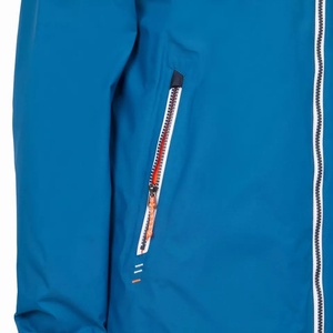 Vintage canvas jacket for men with zipper front and turn down collar for outdoor windbreaker casual wear - Product Image 5