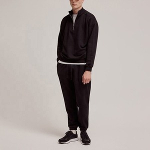 Sweat-shirts à capuche pour hommes de marque, nouveaux, 100% coton, uni, fermeture éclair, décontracté, sport, streetwear, hiver, sweat-shirt imprimé personnalisé - Product Image 3