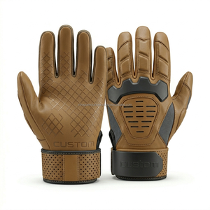 Gants de football américain personnalisés avec grip super adhérent pour receveur – Fournisseur d'usine - Product Image 3