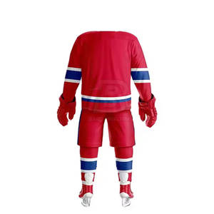 Vêtements de sport de qualité supérieure uniforme de hockey sur glace personnalisé uniforme de hockey sur glace de vente chaude fabriqué au Pakistan - Product Image 2