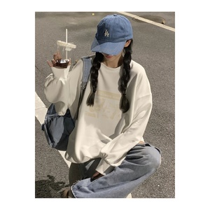 Unisex tutte le cose coltivano felpa Oversize stampata abbigliamento biologico sostenibile invernale - Product Image 6
