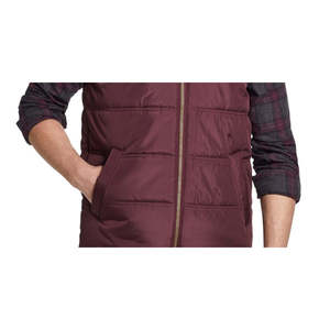 Gilet Vintage da Uomo con Zip Frontale Impermeabile Taglia Grande Rosso Abbigliamento Esterno Antivento Leggero Personalizzabile in Lana e Poliestere - Product Image 3
