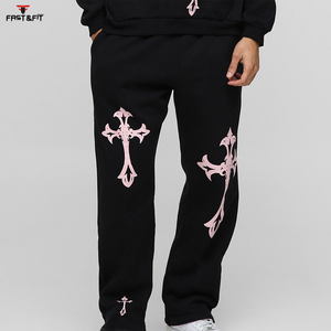 Survêtements décontractés en coton respirant à capuche pour l'hiver, très vendus, de haute qualité, couleur contrastée, jogging - Product Image 4