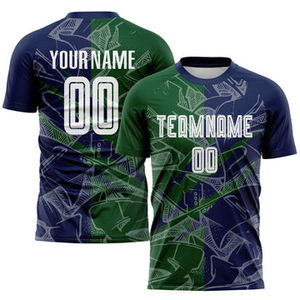 Camisetas de Fútbol Americano Personalizadas al por Mayor de Fábrica OEM/ODM, Tela Suave, Listas para Sublimación, para Equipos, Ligas y Entrenamiento - Product Image 2
