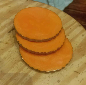 Sous-verre rond en résine de qualité supérieure 100% premium - Product Image 3