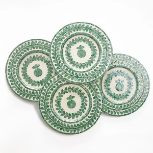 Handmade Capiz Shell <b>Placemat</b> Round Elegant Mother of Pearl Inlay <b>Placemats</b> <b>set</b> for Coastal & Luxury Dining Decor from Vietnam - Product Image 3