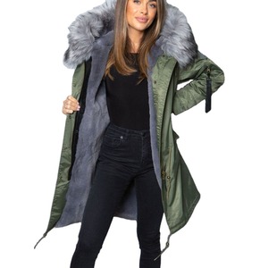 Chaquetas Parkas cálidas de moda más nuevas de alta calidad a precio bajo para mujer chaqueta de invierno personalizada - Product Image 3